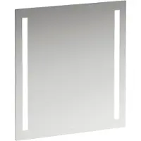 Laufen LANI miroir, deux lampes intégrées verticalement, 650x28x700mm, H4038531121441