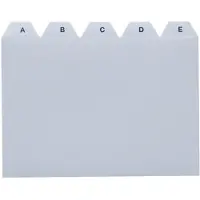 POV Guide-feuilles A6q gris (A6)