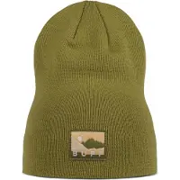 Buff Knitted Beanie Vert