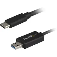 StarTech.com .com Câble de Transfert de Données USB-C vers USB 3.0 pour Mac et Windows, 2m
