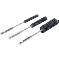 Bgs Jeu d'outils de rodage flexibles 6,3 mm (1/4") tige grain 60 / 80 8 - 12 - 20 mm 3pcs - 1272