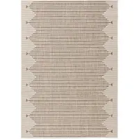 Benuta tapis intérieur & extérieur Kaleo Crème/Beige 140x200 cm tapis de salon tapis d’extérieur rectangulaire motif moderne poil ras scandinave