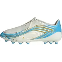 Adidas Chaussure de sport 'F50 Messi League' ivoire / bleu clair / or