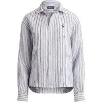 Ralph Lauren Chemisier bleu foncé / blanc