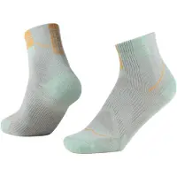 Buff Unisexe, Chaussettes de sport, Coolnet Quarter Socks (36 - 38), Gris, Vert