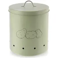 Orion Bac à fruits et légumes vert GREENISH en métal 8,7 l