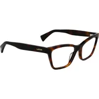 Lanvin Lunettes de vue - - LNV2615 - Havana (marron) - Acétate - Taille 53/17/145