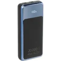 Rivacase VA1075 banque d'alimentation électrique Lithium Polymère (LiPo) 20000 mAh Noir, Bleu