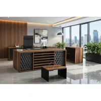 Xl Moebel Gmbh Élégant ensemble de bureau comprenant un buffet et une table basse
