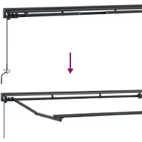 vidaXL Store rétractable taupe 4 x 3 m en polyester et aluminium
