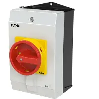 Eaton P1-25/I2/SVB/N Interrupteur électrique Interrupteur à bascule 3P rouge