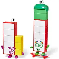 Learning Resources Numberblocks Jouets éducatifs Figurines Set Treize et Quatorze