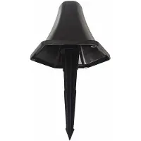 ROYAL GARDINEER Lampadaire solaire de jardin 2 m avec capteurs de mouvement et d'obscurité