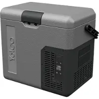 Arkas ET18 Glacière carbone Réfrigérateur Congélateur Mini glacière électrique portable avec compresseur 12/24V DC pour voiture, camion, bateau