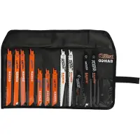 Bahco Saber Blade Set For Wood And Metal 12 Units Multicolore