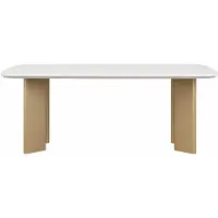 Xl Moebel Gmbh Table de salle à manger, dimensions 200 x 100 cm, table de cuisine design, table familiale, luxueuse