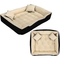 AIO Factory Panier pour chien ECCO, 75 x 65 cm, imperméable, beige