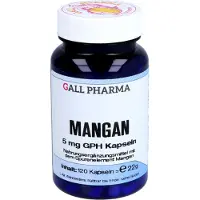 Hecht Pharma GmbH Geschäftsbereich Handelsware GALL PHARMA Mangan 5 mg GPH, capsules, boîte de 120 capsules