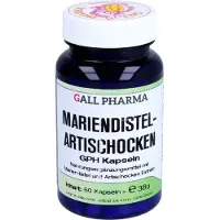 Hecht Pharma GmbH Geschäftsbereich Handelsware GALL PHARMA, capsules de marianthe et d'artichaut (GPH), 60 capsules