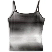 Tommy Hilfiger Essential Strap Sleeveless T-shirt Noir XS Femme