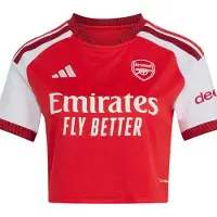 Adidas Arsenal Fc 26/27 Cropped Home Woman Short Sleeve T-shirt Rouge L Femme