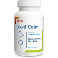 Dolfos Dolvit Calm 90 comprimés : complément alimentaire anti-stress pour chiens et chats