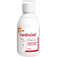 Dolfos CardioDol : sirop pour chiens et chats favorisant le bon fonctionnement cardiaque, 250 ml