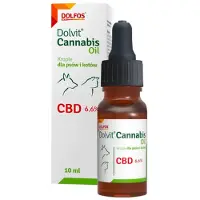 Dolfos Cannabis Oil 10 ml : huile de CBD pour chiens et chats