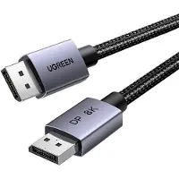 UGREEN DisplayPort - DisplayPort (3 m), Câble vidéo, Noir