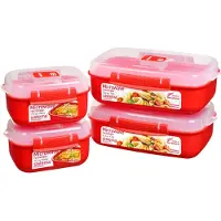 Sistema Microwave-Heat & Eat Set de boîtes de conservation | 4 pièces