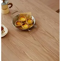 Xl Moebel Gmbh Table de salle à manger moderne marron – Table de salle à manger rectangulaire exclusive