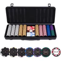 Quint Set de poker 500 Dénominations exclusives