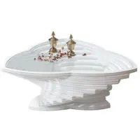 Xl Moebel Gmbh Table basse blanche, confortable, pratique, en bois, idéale pour le salon, offrant confort et praticité. Neuf