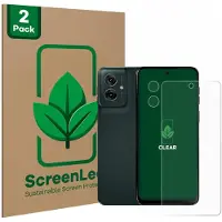 ScreenLeaf Film de protection pour Motorola Moto G55 (écran + caméra) Film de protection d'écran transparent (Motorola Moto C), Téléphone portable : film de protection, Transparent