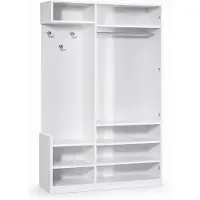 Xl Moebel Gmbh Armoire moderne offrant un grand espace de rangement et un design élégant