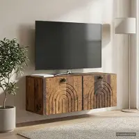 Prolenta Maison Exclusive - Meuble TV mural en bois ancien 78,5 x 31 x 30 cm