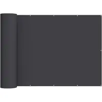 vidaXL Brise-vue pour balcon 180 x 200 cm, tissu enduit de PU