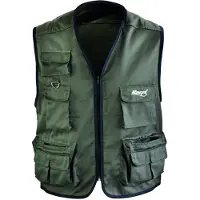 RAGOT 10 Pockets Fishing Vest Vert XL Homme