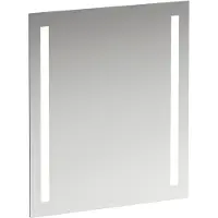 Laufen LANI Miroir, deux lampes intégrées verticalement, 600x28x700mm, H4038521121441
