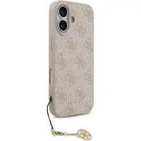 GUESS Coque 4G charm protection élégante design raffiné accessoire tendance (Apple iPhone 17), Coque pour téléphone portable, Rose