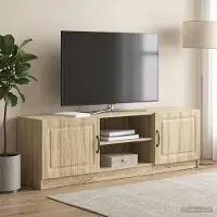 Prolenta Maison Exclusive - Meuble TV en chêne Sonoma 150 x 31 x 47 cm, aggloméré