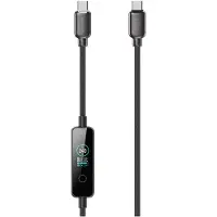 4smarts Câble USB-C ScreenCord 240 W de 1,2 m, noir, de la marque