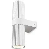 Maytoni Applique, aluminium, up & down, blanc, H 23 cm