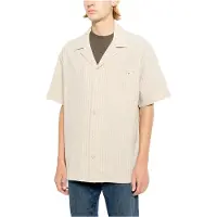 Emporio Armani Em000593_af20430 Short Sleeve Shirt Beige XL Homme