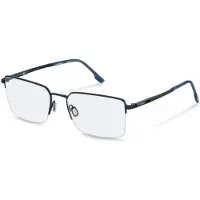 Rodenstock R7152 Square Glasses Bleu 140/55 mm Homme