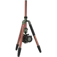 Fotopro Trépied X Go Predator vert en aluminium (Métal), Trépied, Vert, Bronze, Noir
