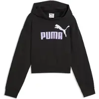 Puma Filles, Pull-over, ESS 2 COLOR No. 1 Logo Short Length Hoodie TR G, Multicolore, (128)