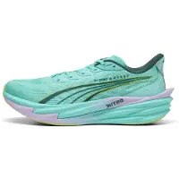 Puma Deviate Nitro 4 X Hyrox Running Shoes Vert EU 43 Homme