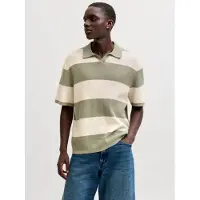 Jack & Jones Liam Short Sleeve Polo Beige L Homme