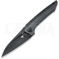 Bestech Couteau pliant VK-Navi - Blackwash - Titanium, noir